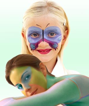  Women Body on Body Painting Art