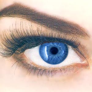 Blue Mascara on Makeup Tips For Blue Eyes