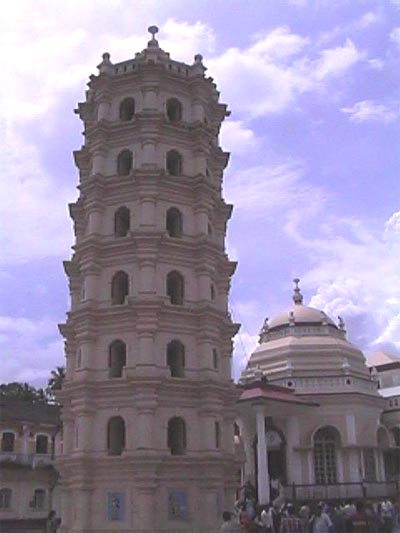Mangeshi temple in Ponda