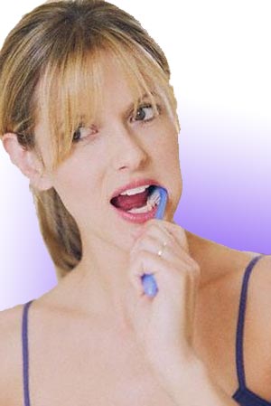 Whiter teeth make a person appear younger