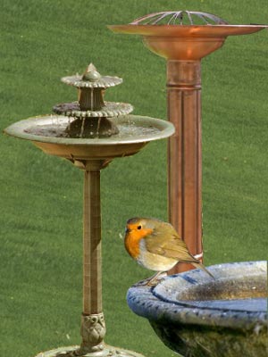 Solar Bird Bath