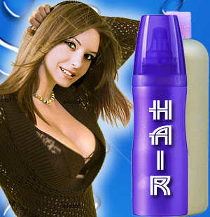 Hair Mousse and Hairspray