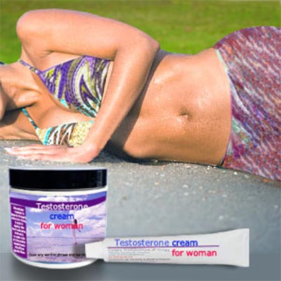 Testosterone cream for women